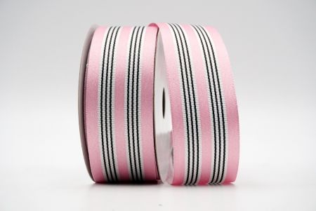 Light Pink Grosgrain Mid-Stripes Ribbon_K1760-209